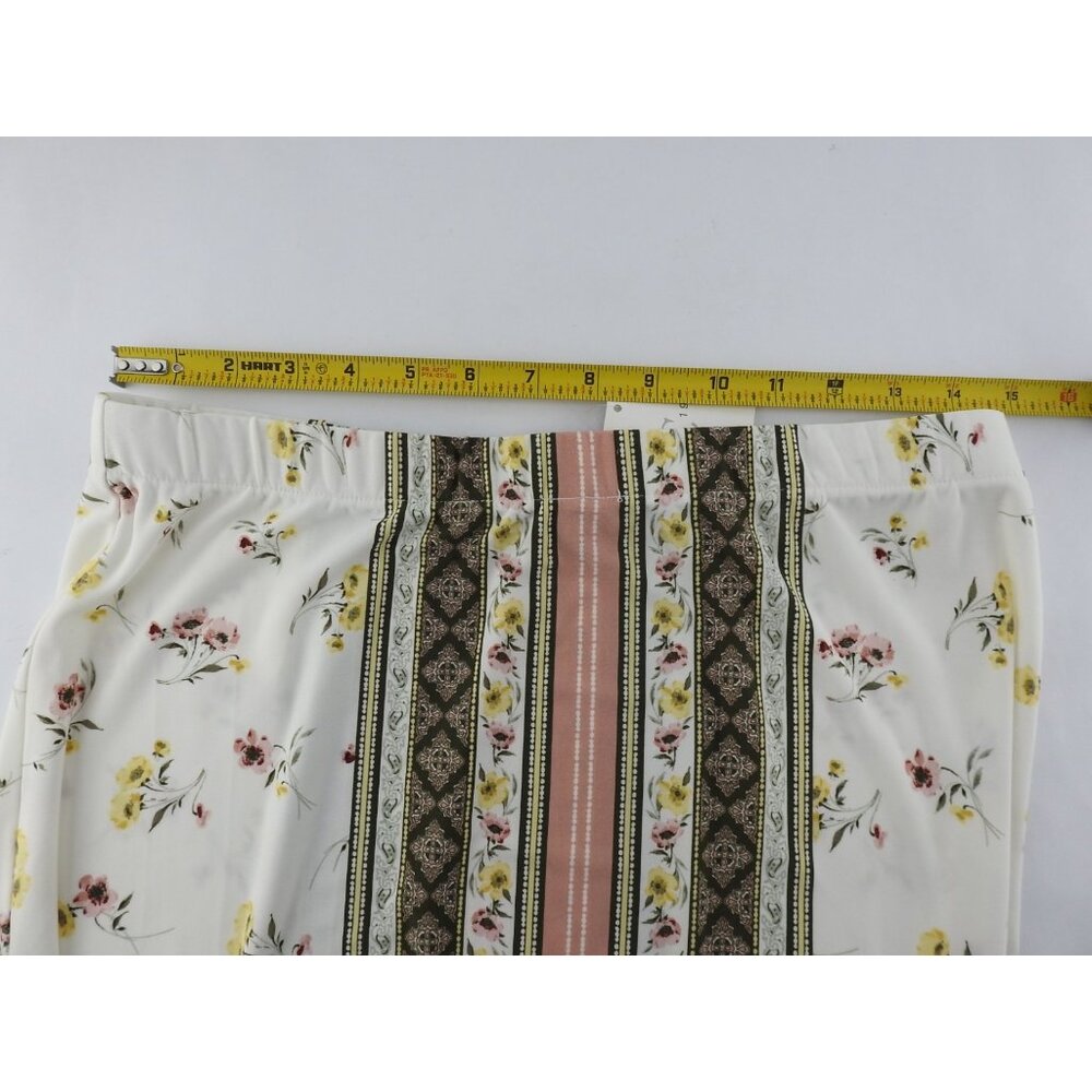 New Est 1946 Kimono Cardigan Skirt Set Boho Floral Duster Maxi Outfit Sz M 3pc - Picture 10 of 14